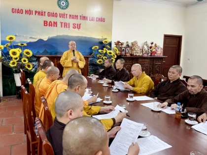 Phật giáo Lai Châu hội nghị triển khai công tác Phật sự